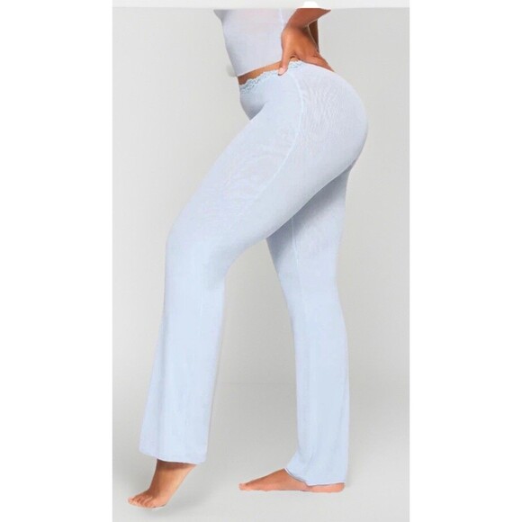 SKIMS Bridal Mesh Pant GLACIER (4XL) Style#:BO-STR-3140 - Picture 4 of 6